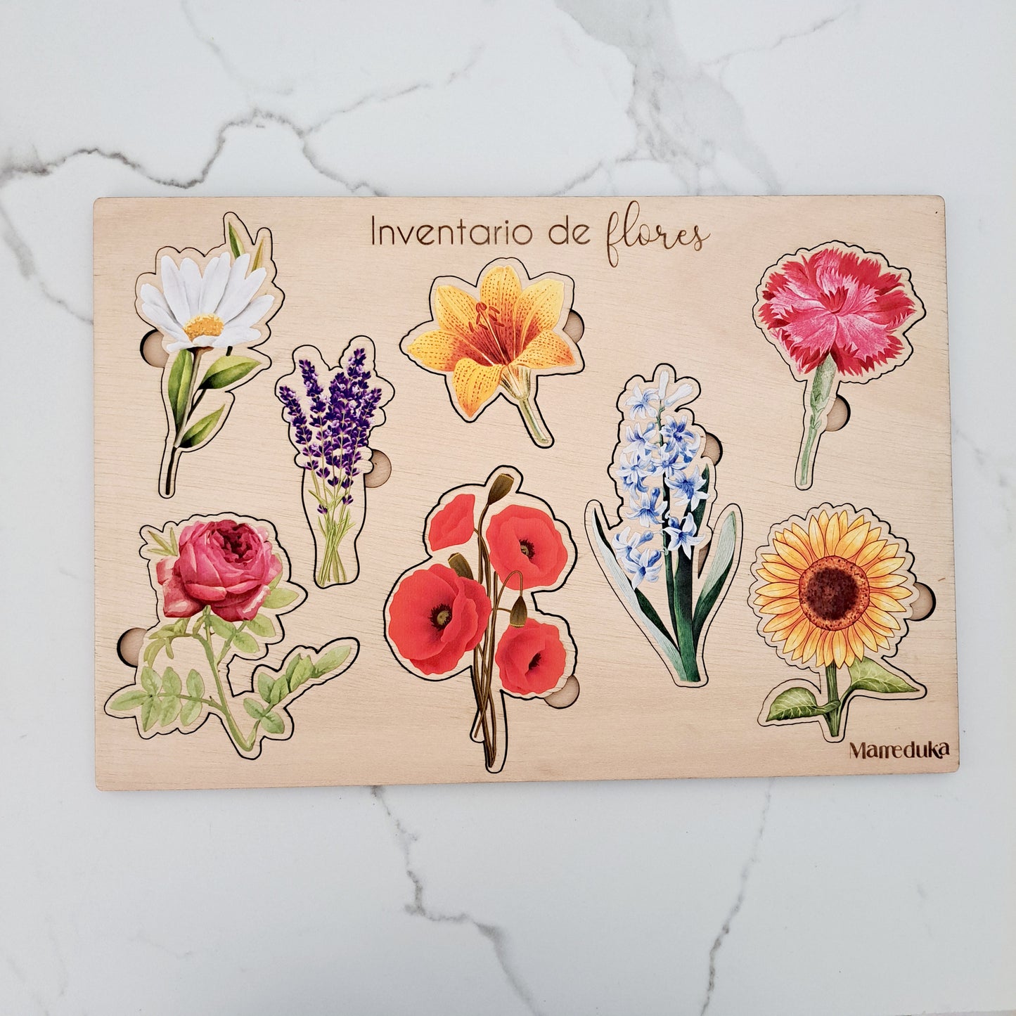 Encajable Inventario de flores