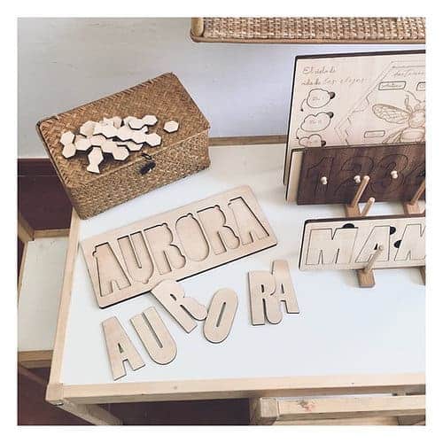 Personalized wooden puzzle