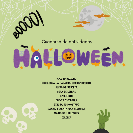 Descargable Actividades de Halloween